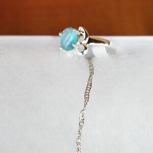 Faded silver rings